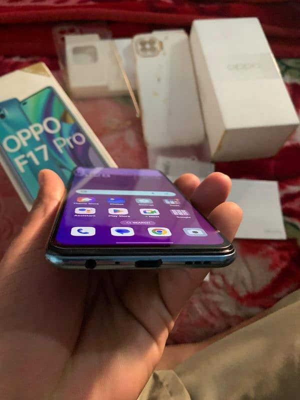 OPPO F17 pro 8/128 gb with box 10