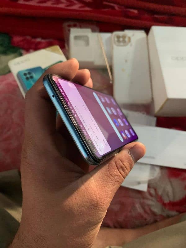 OPPO F17 pro 8/128 gb with box 12