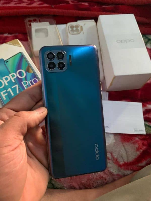 OPPO F17 pro 8/128 gb with box 15