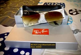 Brand new Original Ray-Ban sunglasses on sale.