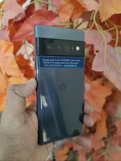 google pixel 6 pro 12/128 12/256 GB official PTA approved 03332292091