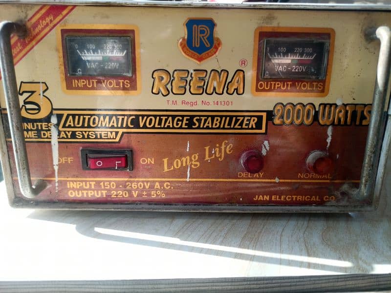 Reena stabilizer (2000 watt) 0