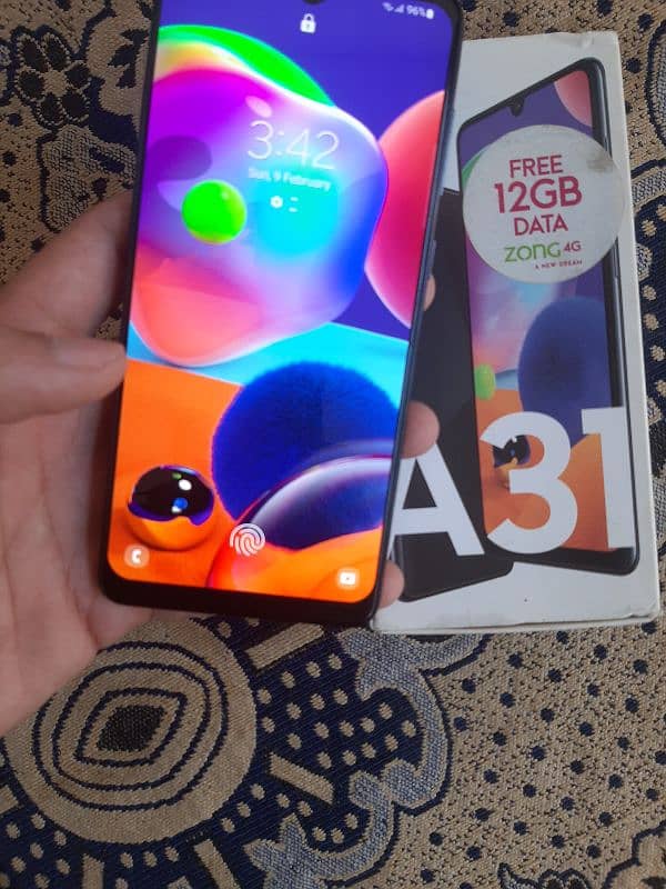 Samsung A31 4Gb 128Gb Full Box indisplay Fingerprint 4