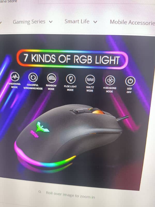 Gaming Mouse Havit MS732 RGB with 6400 DPI 2