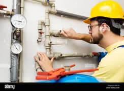 Electretion work and plumber work