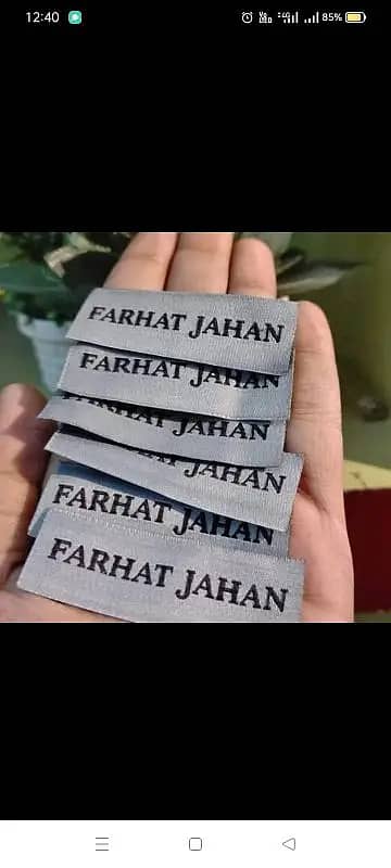 Woven Label|Clothing labels|Label|Patches|Hang tag|Logo|Tailor Label| 0