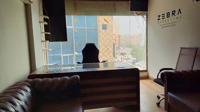 Fully Furnished Office for Rent Prime Location in F-11 Markaz 1