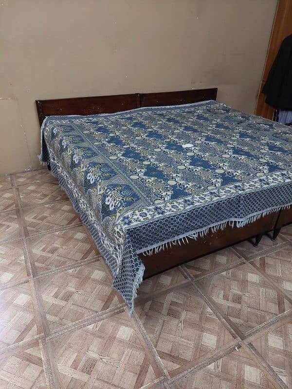 double bed in reasonable condition 2