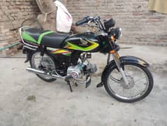 Honda CD 70 argent for sale O3I8+57_24+528