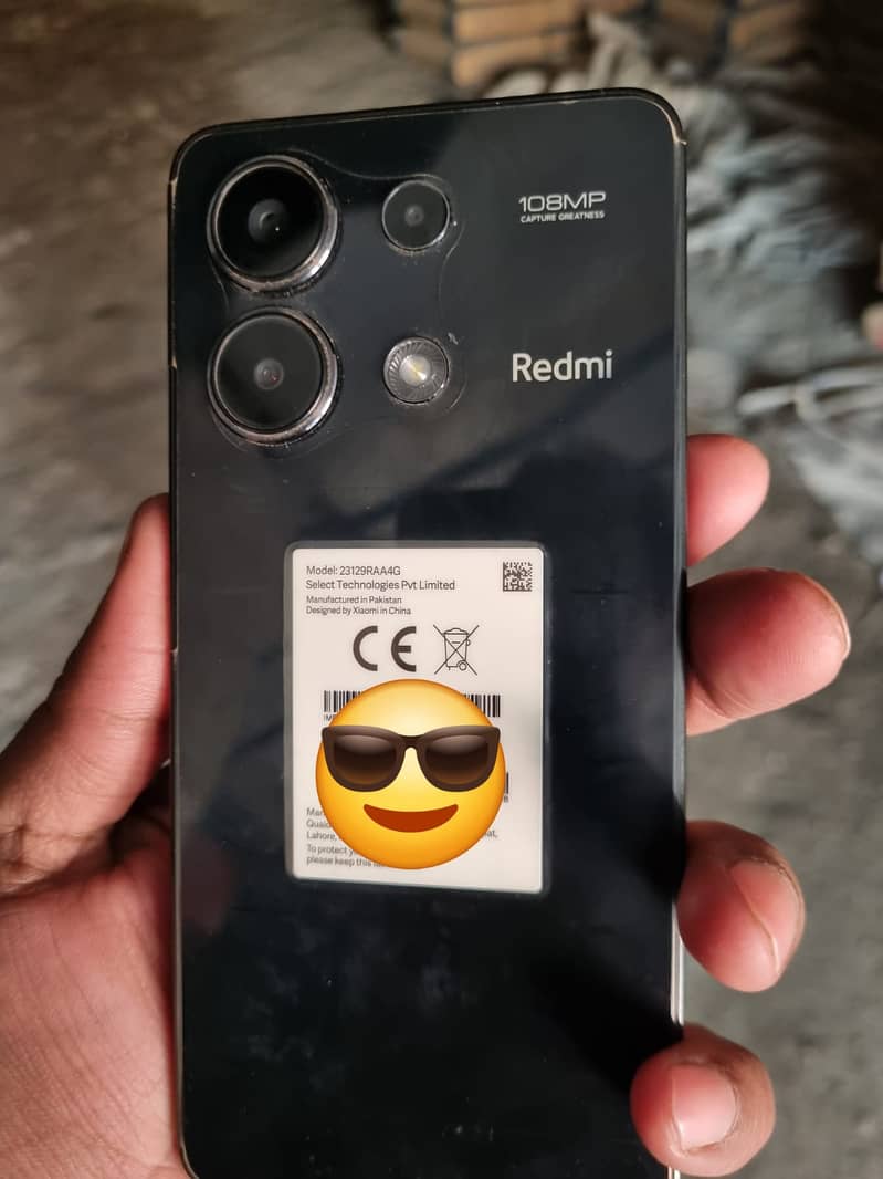 Redmi Note 13 Black OFFICIAL PTA 8