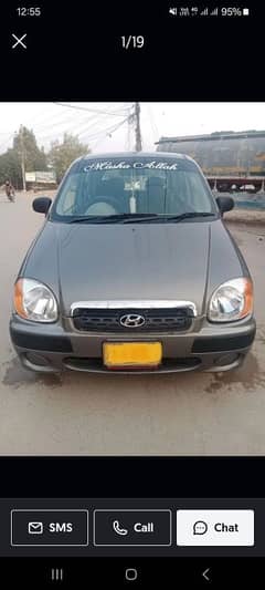 Hyundai Santro 2004 830 lac se uper wale contact kren