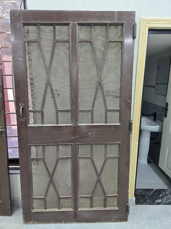 Wood doors. jali wala doors for entrance and kitchen 2