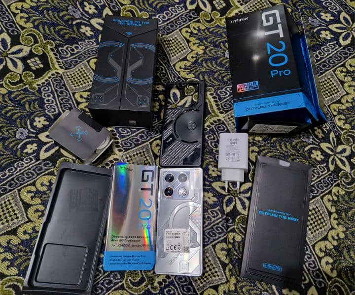 Infinix Gt 20 Pro 12/256 with 10 month Warranty 7