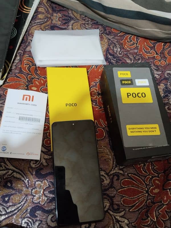 Poco F3 8/256Gb complete Box 0