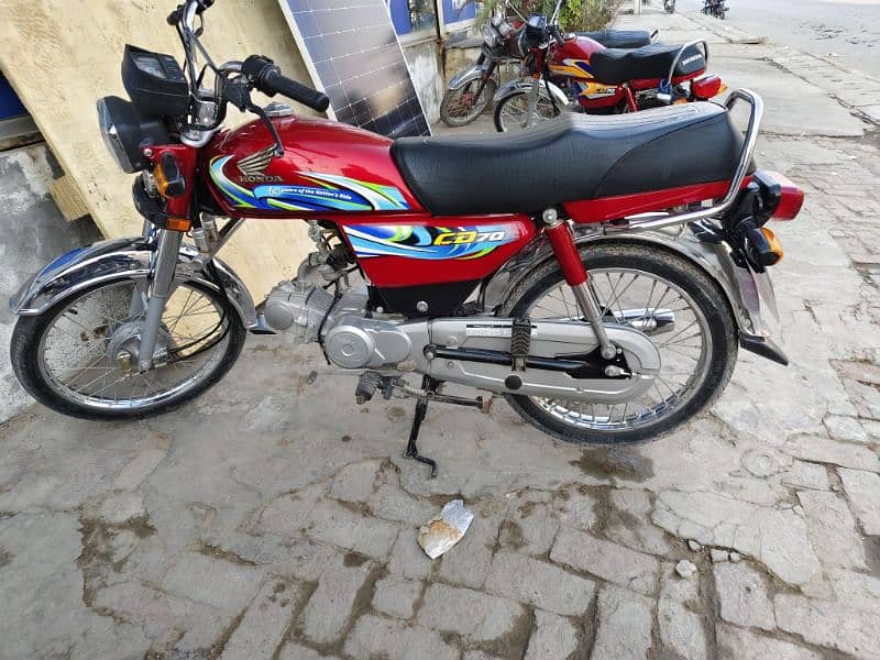 Honda CD 70 2024 Model Applied for 3