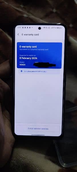 vivo v200 just box open 8+8/256 GB 1 year warranty 4