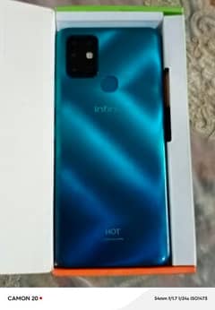 Infinix hot 10 4/64 PTA approved 10/10 only tuch chang complete box