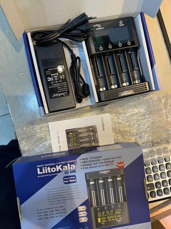 liitokala lii -600Lithium cell charger and tester 03029547345 7