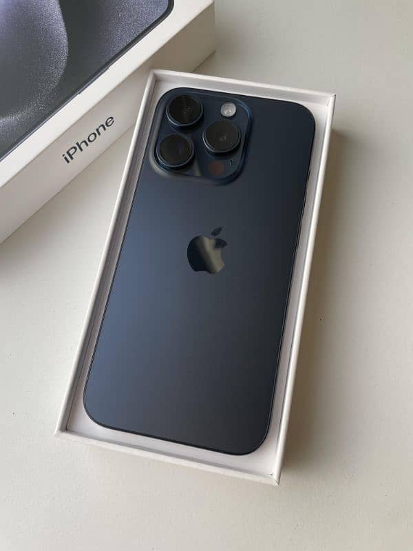 apple iPhone 15 pro official pta approved just box open 0