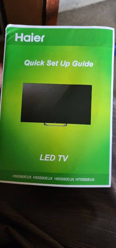 Haier 65 inches Qled 4