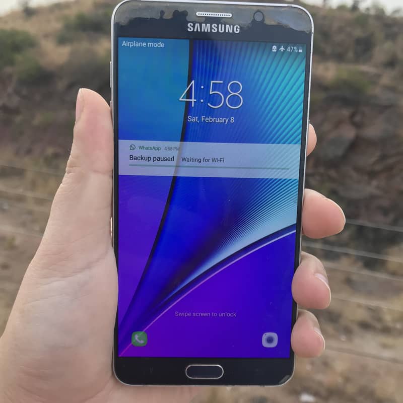 SAMSUNG NOTE 5 (PTA APROVED) READ AD 5