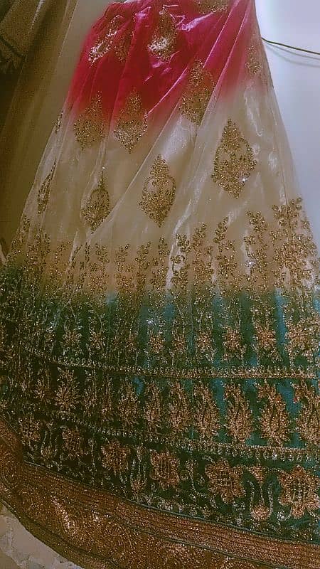 mehndi lehnga kurti 1