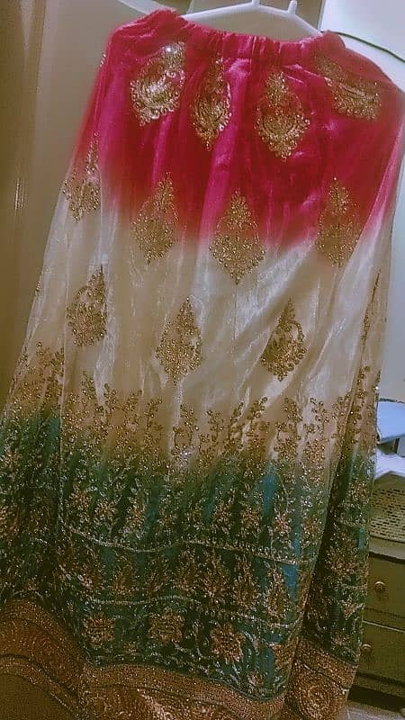 mehndi lehnga kurti 2