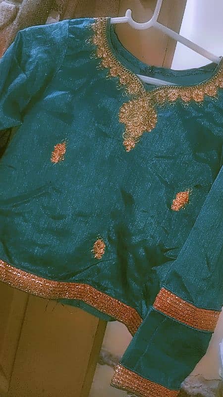 mehndi lehnga kurti 4