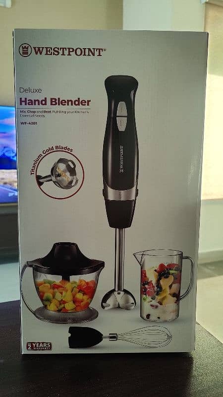 New hand blender 0