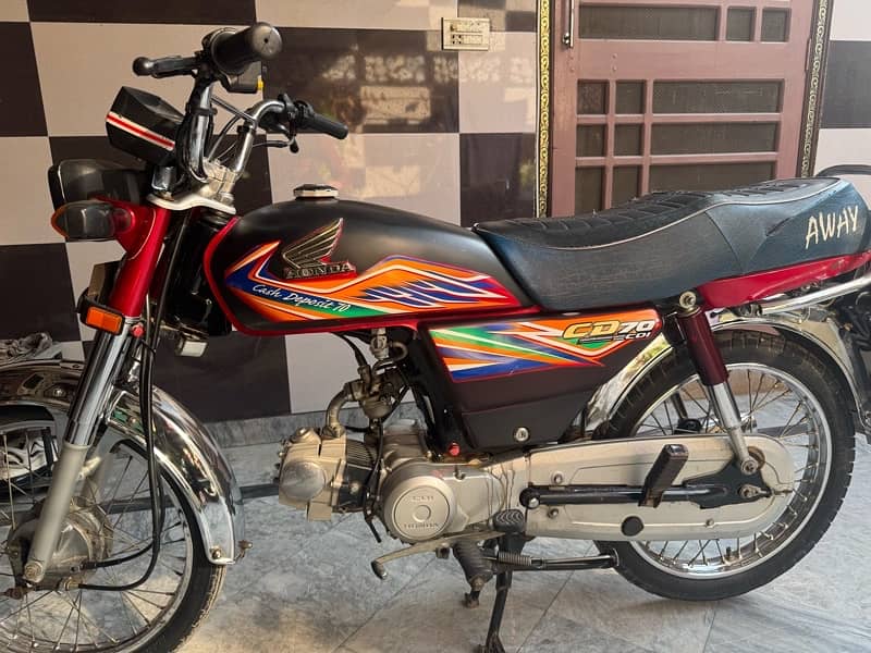 honda cd70 4