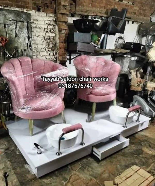 Pedicure/Manicure/Parlour Chair/Salon Chair/Hair Wash Unit/Facial Bed 15