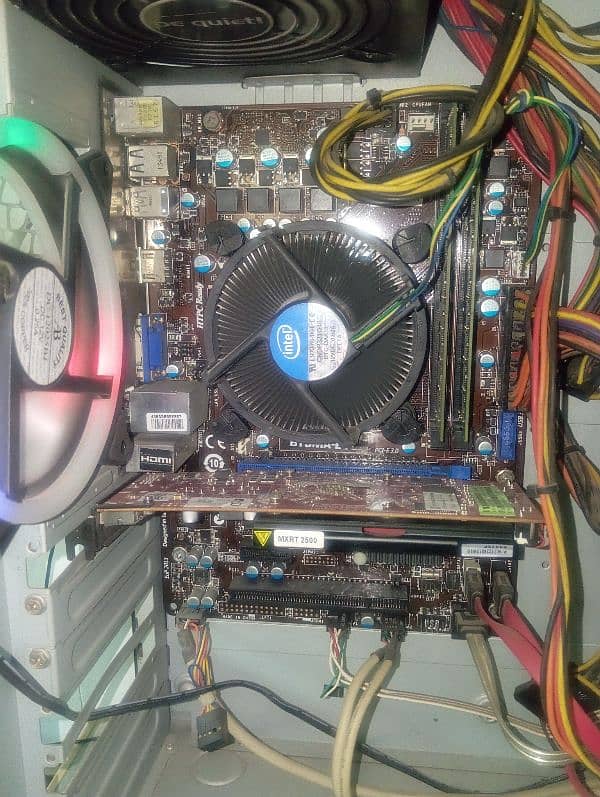 PC MOTHERBOARD, PROCESSOR ,RAM, CARD FOR SALE 1