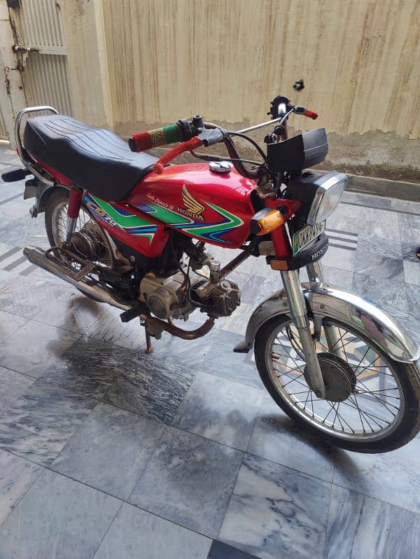 Honda CD 70 2018 Model 4