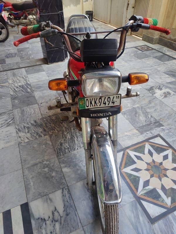 Honda CD 70 2018 Model 5