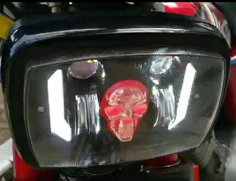 skull light for cd70 and cg125 0