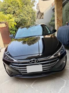 Hyundai Elantra GLS 21 Black Colour New Rim And Leather Seats 100% B2B