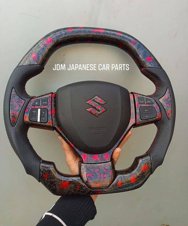 Suzuki swift/Suzuki Cultus/Suzuki Alto VXR 1000cc steering wheel 1