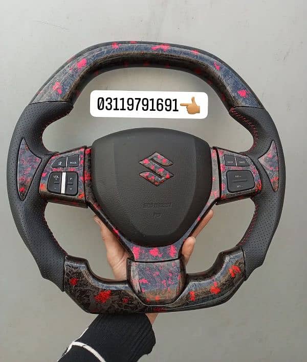 Suzuki swift/Suzuki Cultus/Suzuki Alto VXR 1000cc steering wheel 2