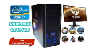 i7 Processor with LCD*High-Performance PC Ready for High-End Gaming!