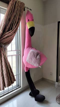 stuffed flamingo extra large for hanging