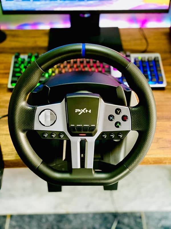 PXN V9 Gen 2 Gaming Steering Wheel – Excellent Condition 4