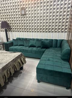 full big size branded new l shape corner sofa