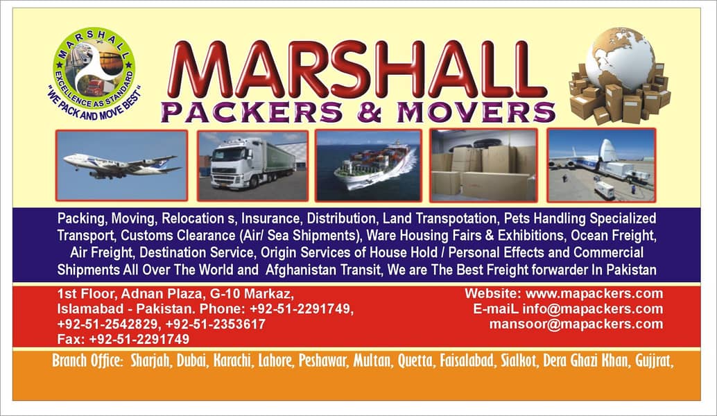 Home Movers & Packers, House Shifting, Door to Door cargo Shipping 5