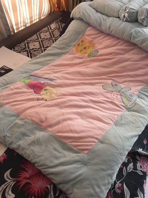 baby quilt set 5pc 2