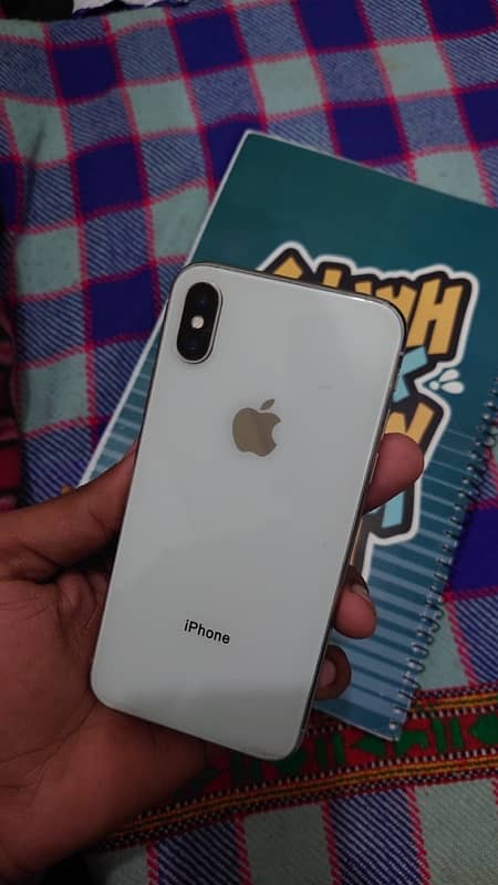 iphone x PTA Aprove 64 GB 0