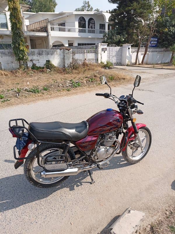 Suzuki GS150 SE 2021 Red attractive colour 10