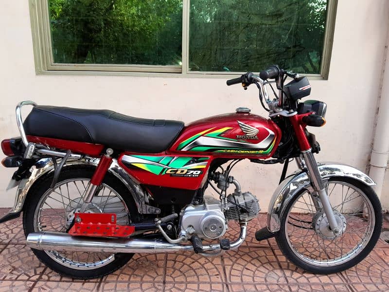 Honda CD 70 2022 9/10 condition 2