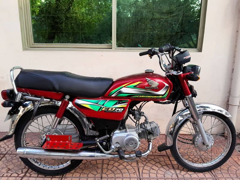 Honda CD 70 2022 9/10 condition 3