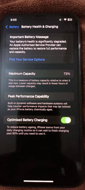 Iphone 11 pro max PTA approved 256 gb physical dual 7