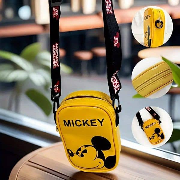 Disney Pu Mickey Mouse Children’s Shoulder Bag 3